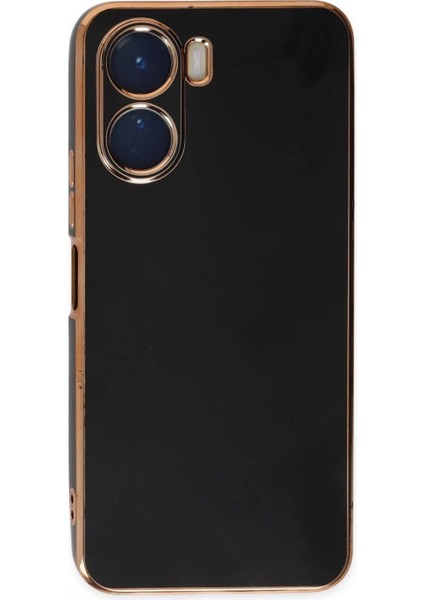 Vivo Y16 Kılıf Volet Silikon - Siyah fiyatları