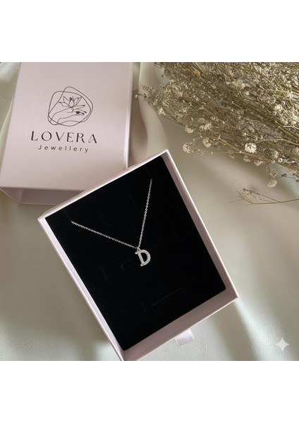 925 Ayar Gümüş D Harfli Harf Kolye | Kadın Zarif Hediyelik Takı Şık Doğum Günü Hediyesi D Harfi fiyatları