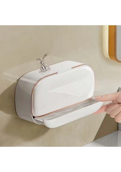 Kapaklı ve Drenaj Bölmeli Duvara Monte Sabunluk fiyatları