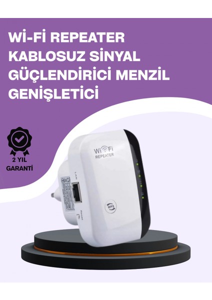 300 Mbps Kablosuz Wifi Menzil Genişletici – Repeater & Ap Modu