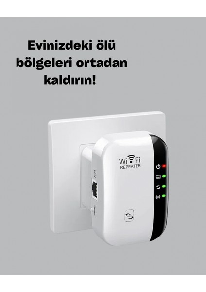 300 Mbps Kablosuz Wifi Menzil Genişletici – Repeater & Ap Modu fiyatları
