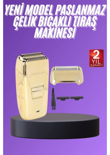 2025 Model Islak Kuru Kullanıma Uygun Tıraş Makinesi Uzun Pil Ömrü