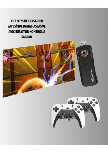 Kablosuz Retro Oyun Konsolu – Geniş Oyun Kütüphanesi ve Hd Görüntü ile Sonsuz Eğlence modelleri