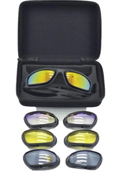 Çok Lensli Tactical Gözlük Seti fiyatları