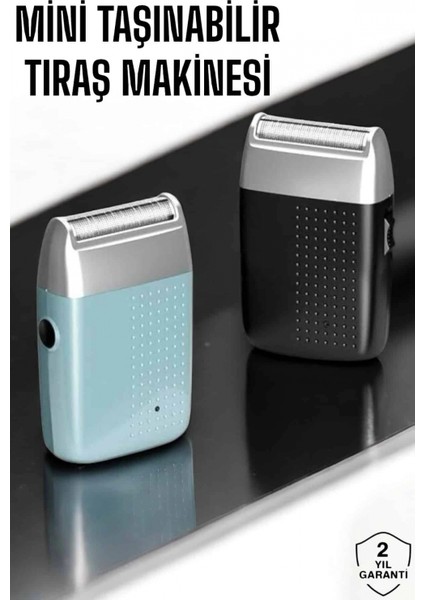 Tıraş Makinesi Islak ve Kuru Kullanıma Uygun Kablosuz Taşınabilir