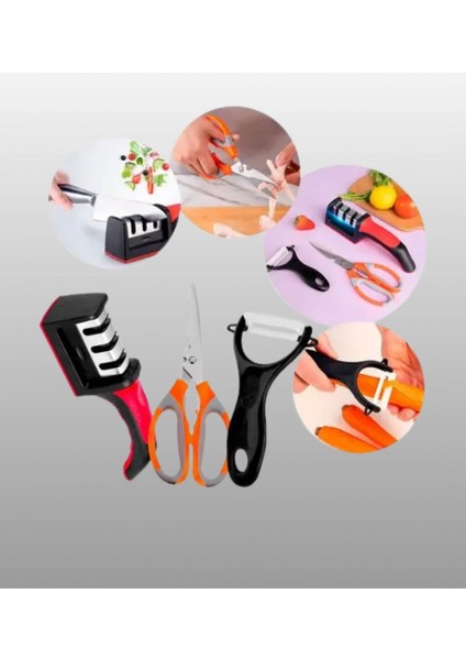 3’lü Mutfak Makası Seti fiyatları