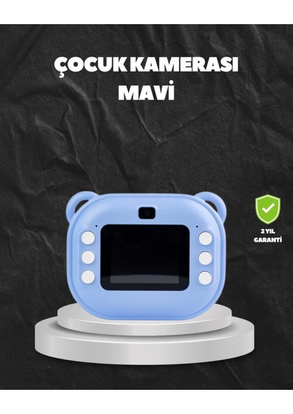 24MP Hd Çift Lensli Şipşak Kamera – Termal Baskılı, 32GB Dahili Hafızalı