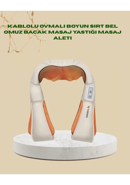 Ovmalı Isıtmalı Masaj Aleti – Boyun, Sırt, Bel, Omuz ve Bacak Için