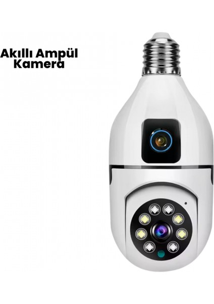 1080P Wifi Ampul Kamerası
