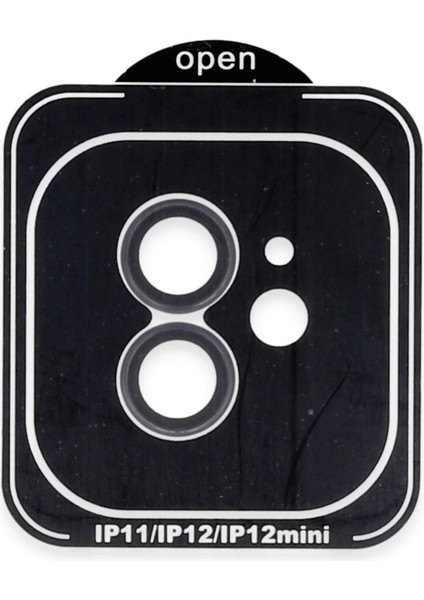 Joko Iphone 11 Pvd Metal Kamera Lens - Siyah