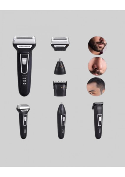 Insua 3’lü Tıraş Makinesi – 3 Farklı Kesim Başlığı, Güçlü Motor, 60 Dakika Kullanım fırsatları