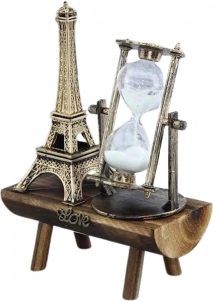 Paris Eyfel Kulesi Hediyelik Eyfel Retro Kum Saati Dekoratif Eşya modelleri