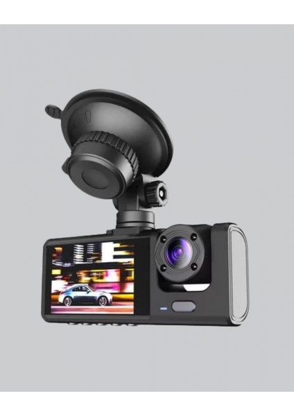 Üç Kameralı Araç Dvr Full Hd Gece Görüşlü ve 2 Inç IPS Ekranlı indirimleri