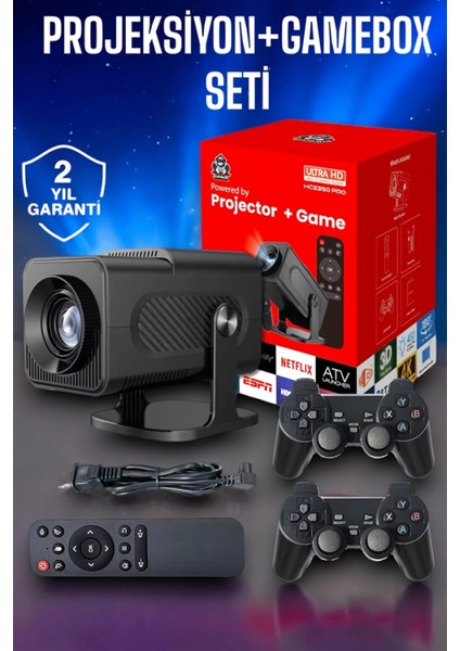 Bluetooth ve Yüksek Çözünürlükle Donatılmış Kompakt Projeksiyon Cihazı fiyatları