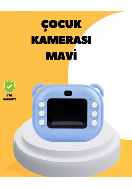 Anında Baskı Özellikli Şipşak Kamera – 24MP Hd Çift Lensli, 32GB Hafızalı