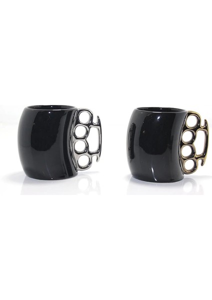 Porselen Muşta Tasarımlı Kupa Bardak