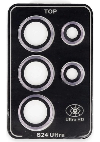 Joko Samsung Galaxy S24 Ultra Pvd Metal Kamera Lens - Pembe modelleri