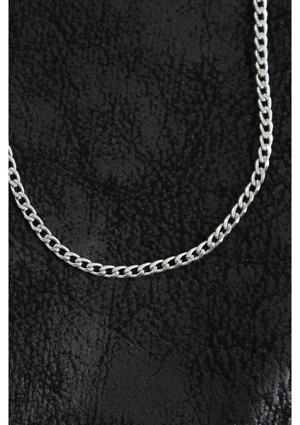 316L Çelik Ince Klasik Zincir Model Gümüş Renk Erkek Kolye fiyatları