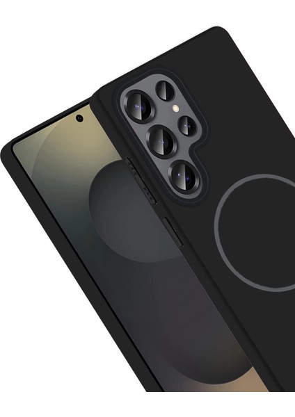 Joko Samsung Galaxy S25 Ultra Broş Magsafe Kapak - Krem modelleri