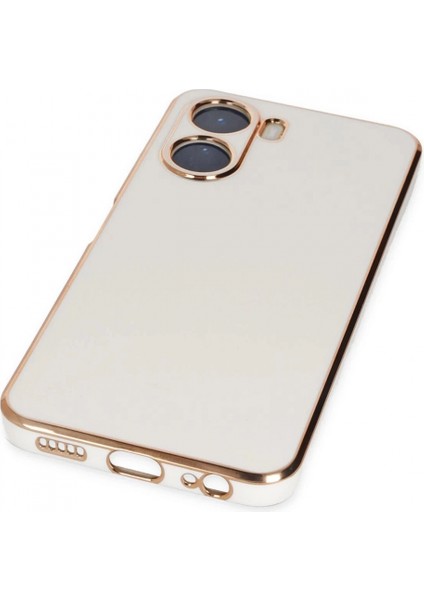 Vivo Y16 Kılıf Volet Silikon - Beyaz indirimleri