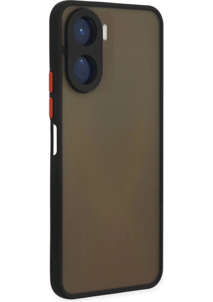 Vivo Y16 Kılıf Montreal Silikon Kapak - Siyah fiyatları