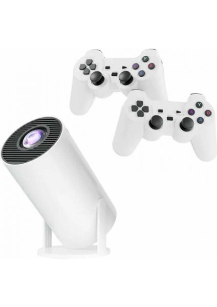 Taşınabilir Android Projeksiyon Ayaklı Çift Kollu 4K Çözünürlüklü Sinema Projeksiyonu indirimleri