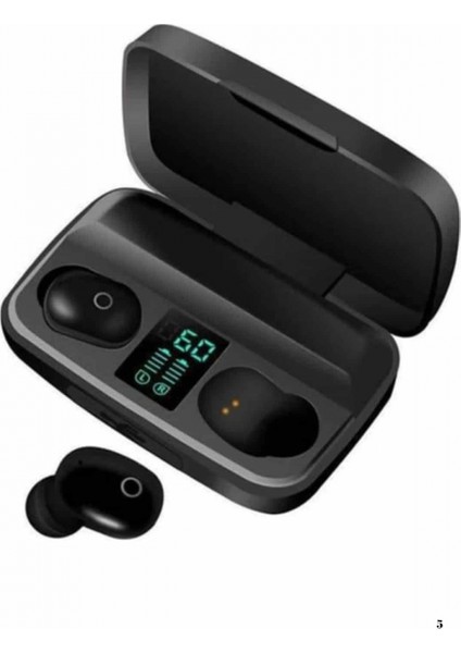 Dijital Göstergeli Bluetooth Kulaklık Kablosuz Tws Stereo Bluetooth 5.0 indirimleri