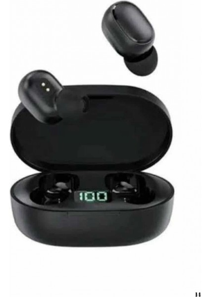 Kulaklık Dijital Göstergeli Bluetooth Bağlantılı Kablosuz Kulak Içi Mikrofonlu Dokunmatik Kontrol fırsatları