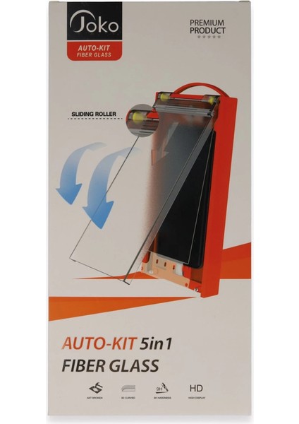 Joko Xiaomi Redmi Note 14 Pro 4g Autokit 5in1 Fiber Cam Ekran Koruyucu