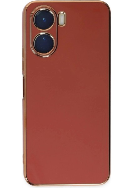 Vivo Y16 Kılıf Volet Silikon - Kırmızı fiyatları