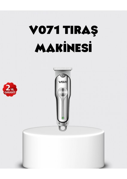 Şarjlı Gümüş Tıraş Makinesi – 3 Farklı Başlıklı, 120 Dakika Çalışma Süreli, Cilt Dostu Erkek Bakım Cihazı