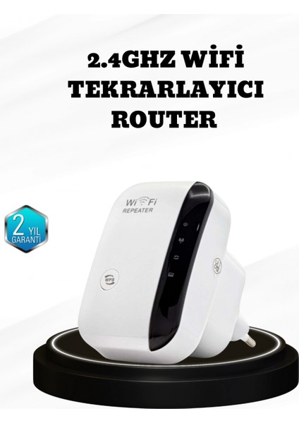 Kablosuz Internet Genişletici 2.4ghz Wifi Repeater Kolay Kurulumlu