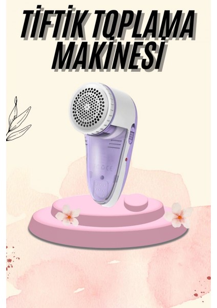 Giysi Tiftik ve Kazak Tüy Toplama Makinesi Pratik Temizleme Şarjlı