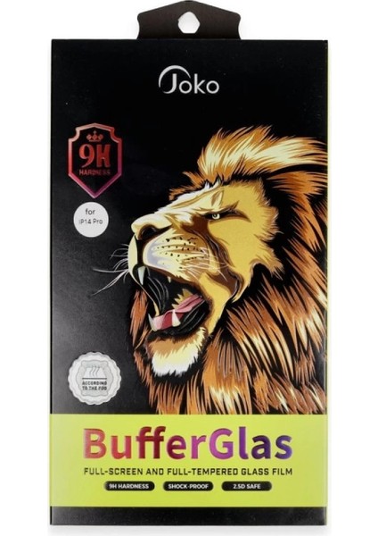 Joko Iphone 16 Pro Max Buffer Cam Ekran Koruyucu - Siyah