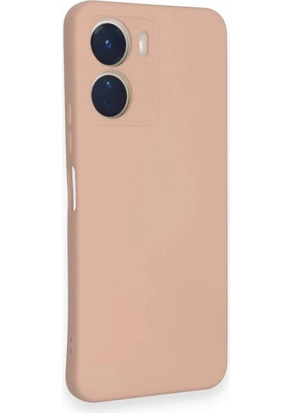 Vivo Y16 Kılıf Nano Içi Kadife Silikon - Pudra fiyatları
