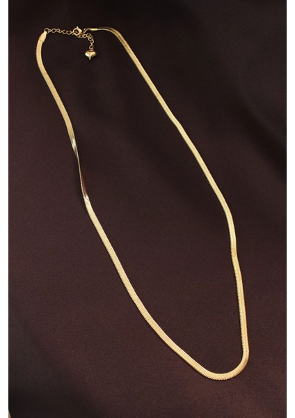 316L Çelik Altın Renk 60 cm Italyan Zincir Kolye fiyatları