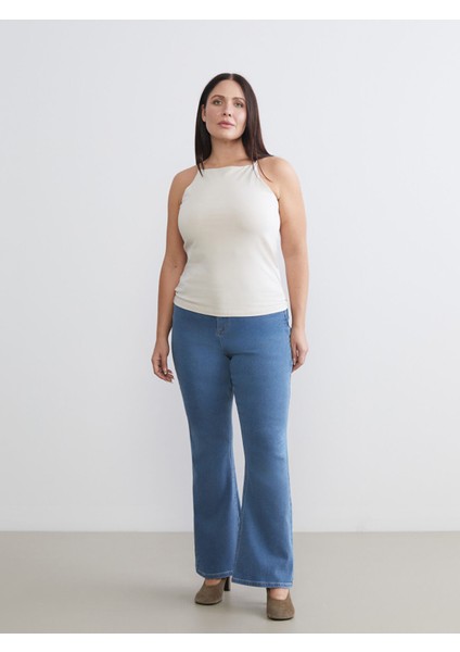 Yeni Sezon Büyük Beden Halter Yaka Kadın Atlet 2'li fırsatları