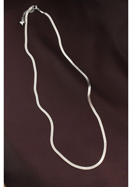 316L Çelik Gümüş Renk 60 cm Italyan Zincir Kolye fiyatları