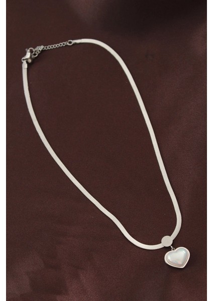 316L Çelik Italyan Zincir Kalp Kolye fiyatları