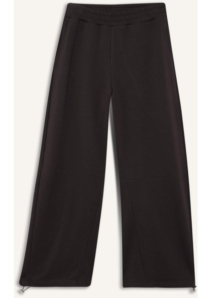 Barrel Fit Beli Lastikli Eşofman Altı F8730AX25AU