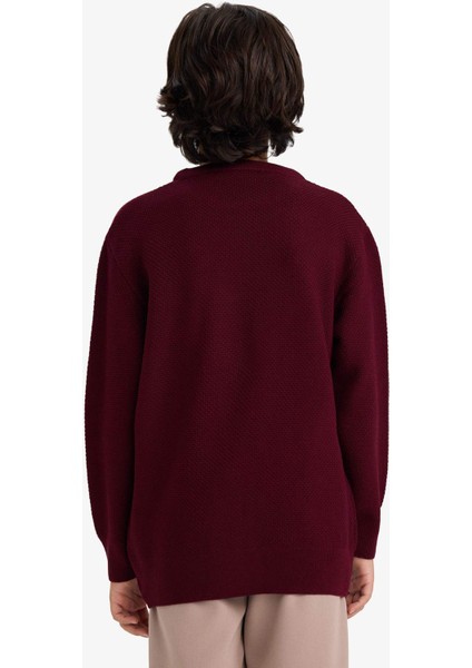 Erkek Çocuk Bisiklet Yaka Triko Kazak G5563A825WN indirimleri