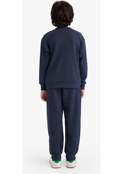 Erkek Çocuk 2'li Takım Baskılı Sweatshirt Eşofman Altı G7180A825CW indirimleri