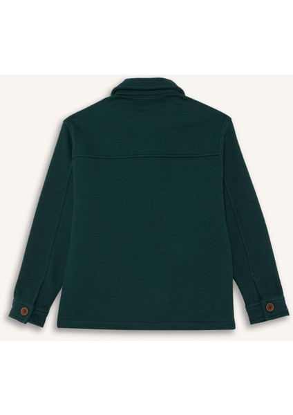 Erkek Çocuk Gömlek Yaka Düğmeli Hırka modelleri