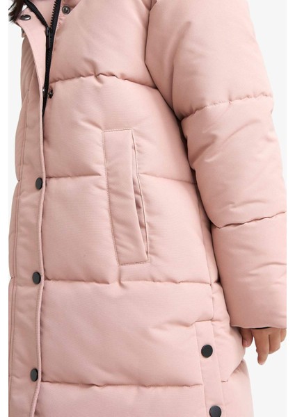 Kız Çocuk Kapüşonlu Parka C8755A825AU