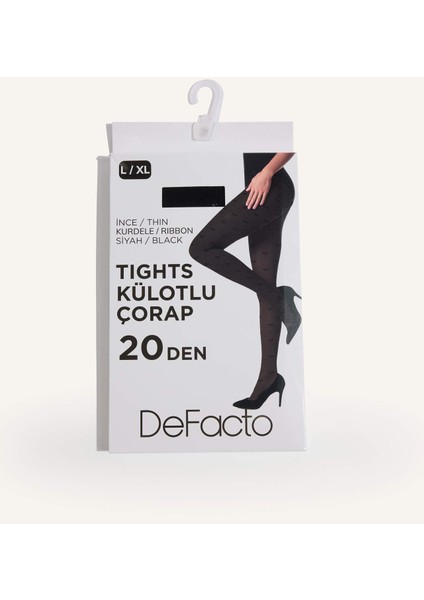 Kadın 20 Denye Külotlu Çorap