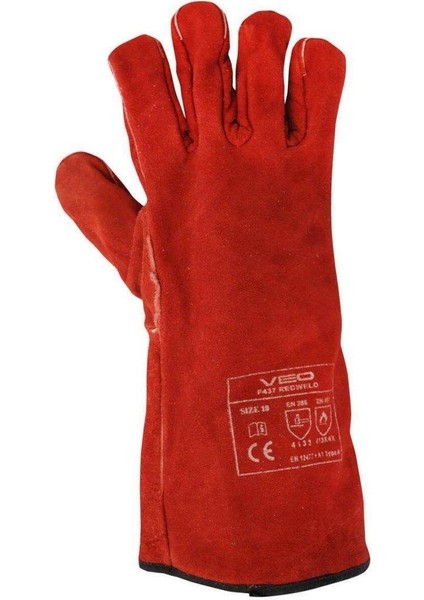 Veo F437 Redweld Kaynakçı Eldiveni