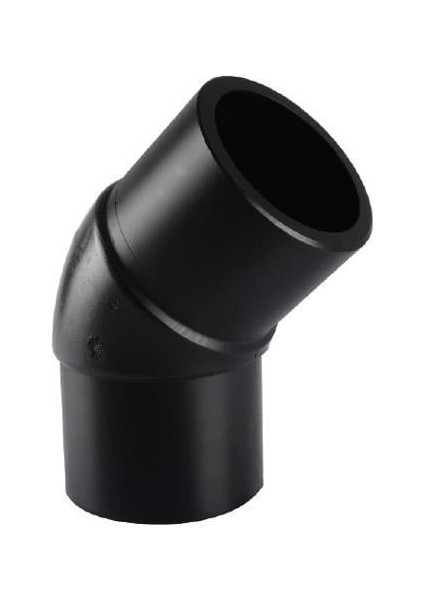 Tega Hdpe Spigot Açık Dirsek 125 mm 45 Derece