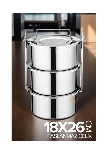 Xl 18X26 cm Sefer Tası Paslanmaz Çelik Yemek Kabı fiyatları