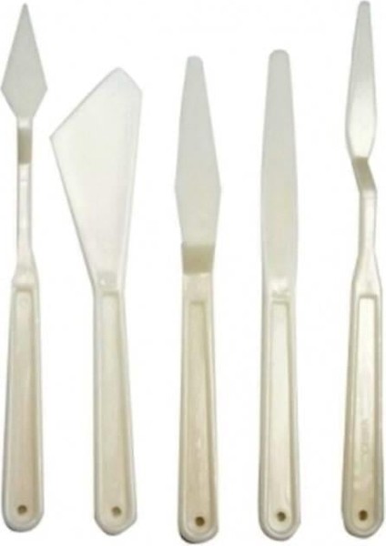 Rich Beyaz Spatula Seti 5 Parça