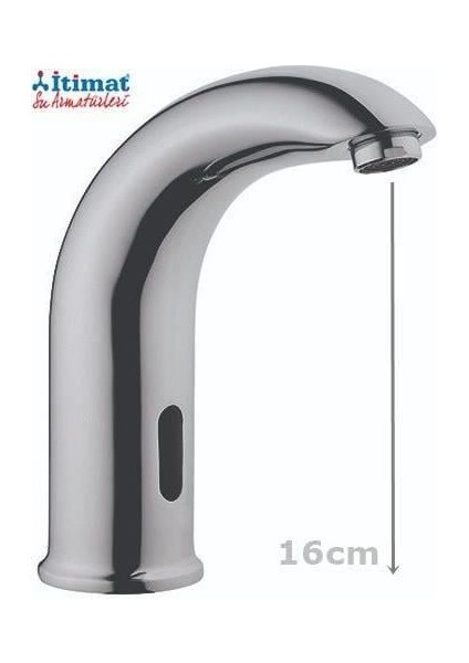 Itimat 681 Fotoselli Lavabo Bataryası Çift Su Girişli